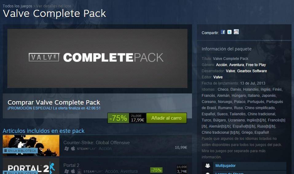 valve complete pack