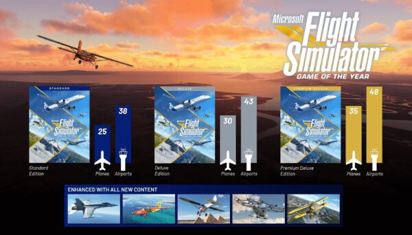 Купить Microsoft Flight Simulator Game of the Year Edition ключ